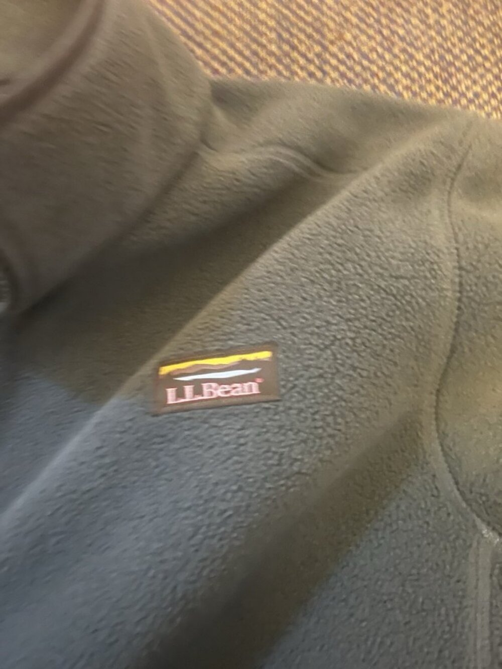 L.L. Bean Full Zip Fleece Size XXL Regular - Green/Gray - Great condition!